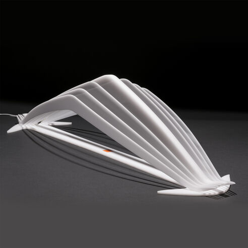 Sculptural Lamp in Translucent Plexiglass MANTA